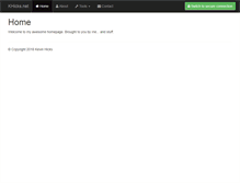 Tablet Screenshot of khicks.net